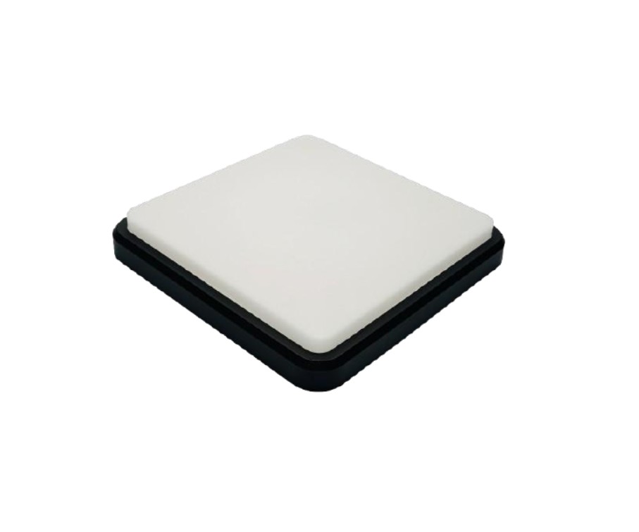 Светильник светодиодный PC-SN-BK-230R-4000K EVEREST 18 Вт, 1620Lm, 230х230x60мм, IP65, чёрный с датчиком движения